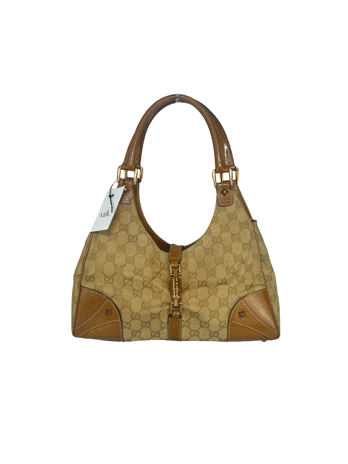 Gucci Monogram Jackie Shoulder Bag