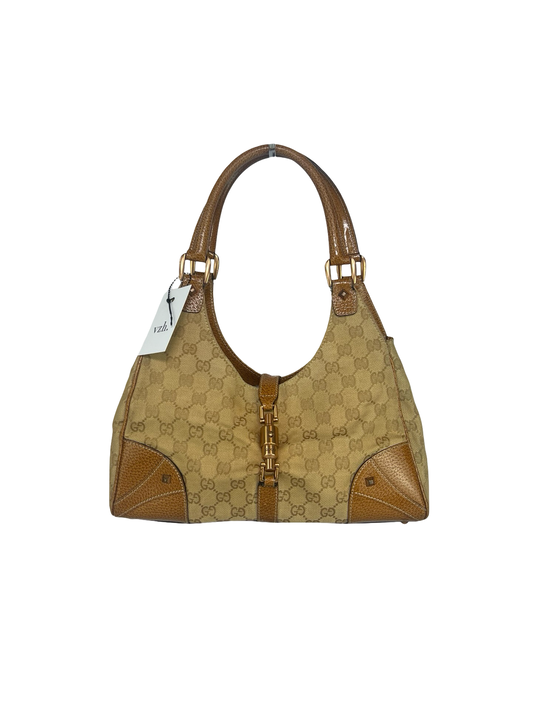 Gucci Monogram Jackie Shoulder Bag