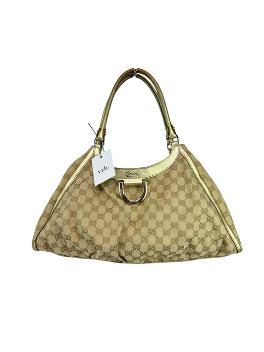 Gucci Big Canvas Guccissima Shoulder Bag