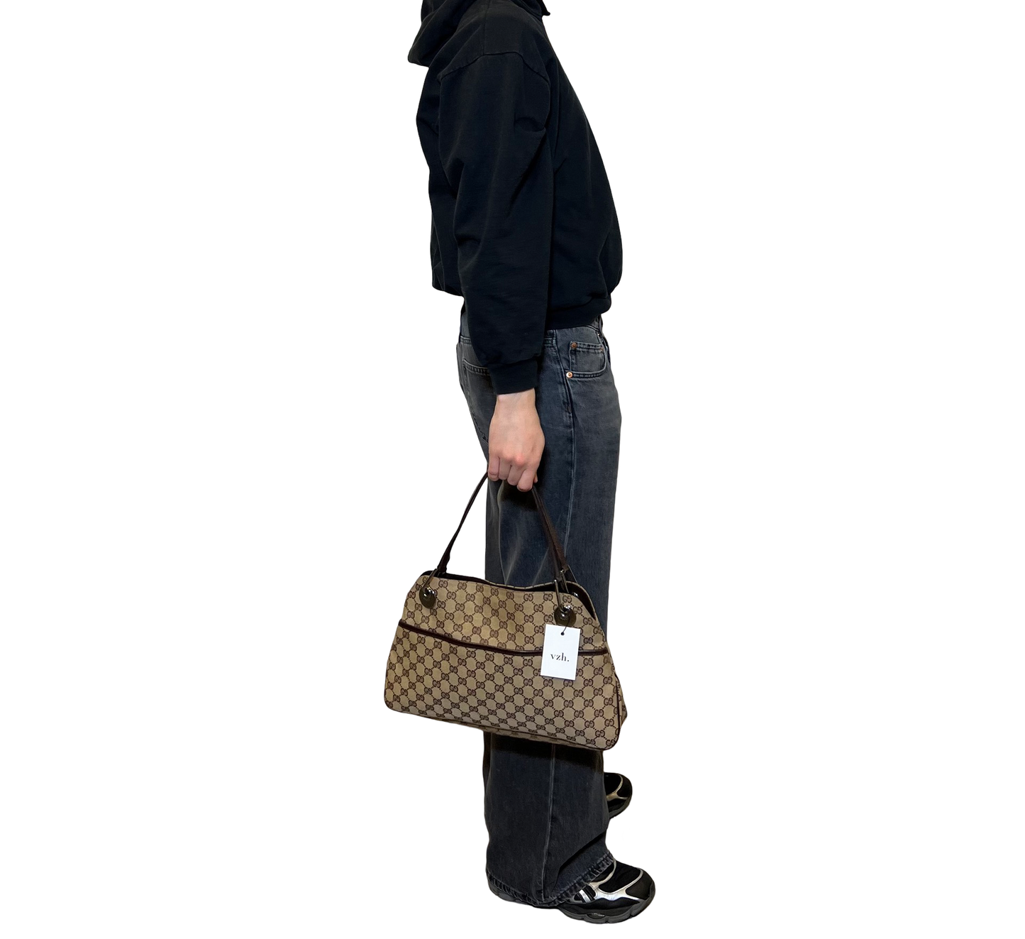 Gucci Eclipse Canvas Shoulder Bag