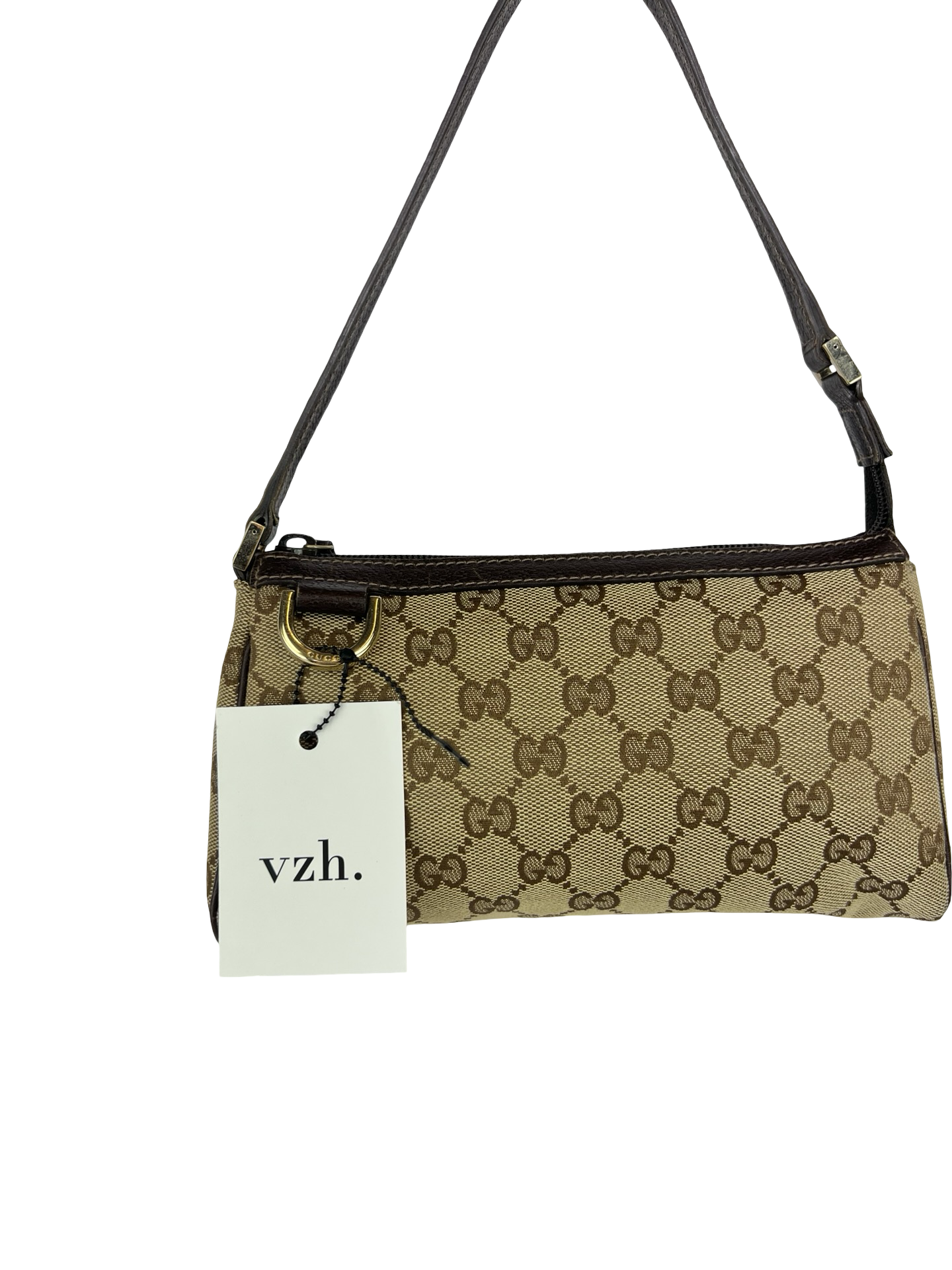 Gucci Canvas Pochette Shoulder Bag