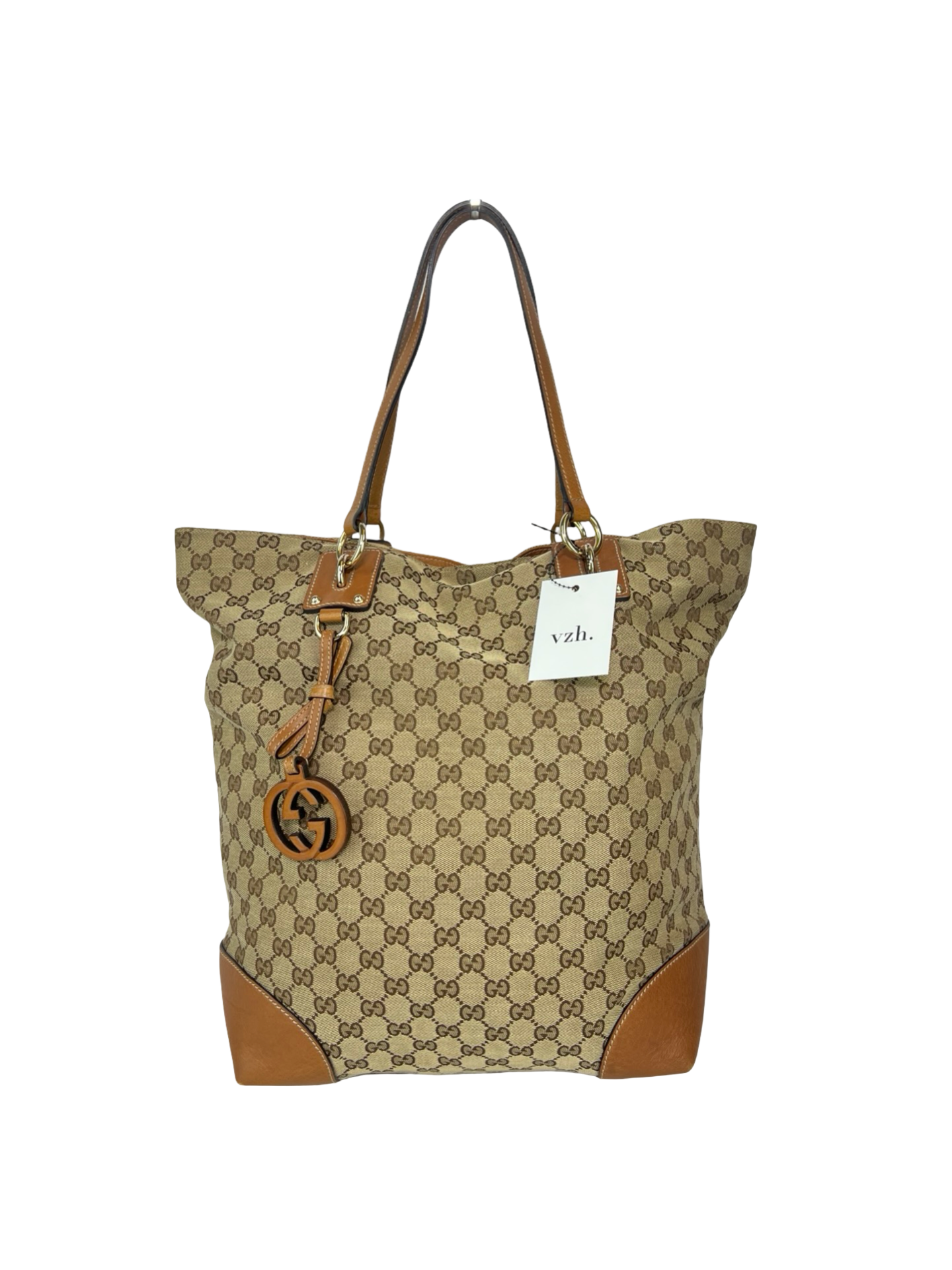 Gucci Large GG Canvas Tote Bag