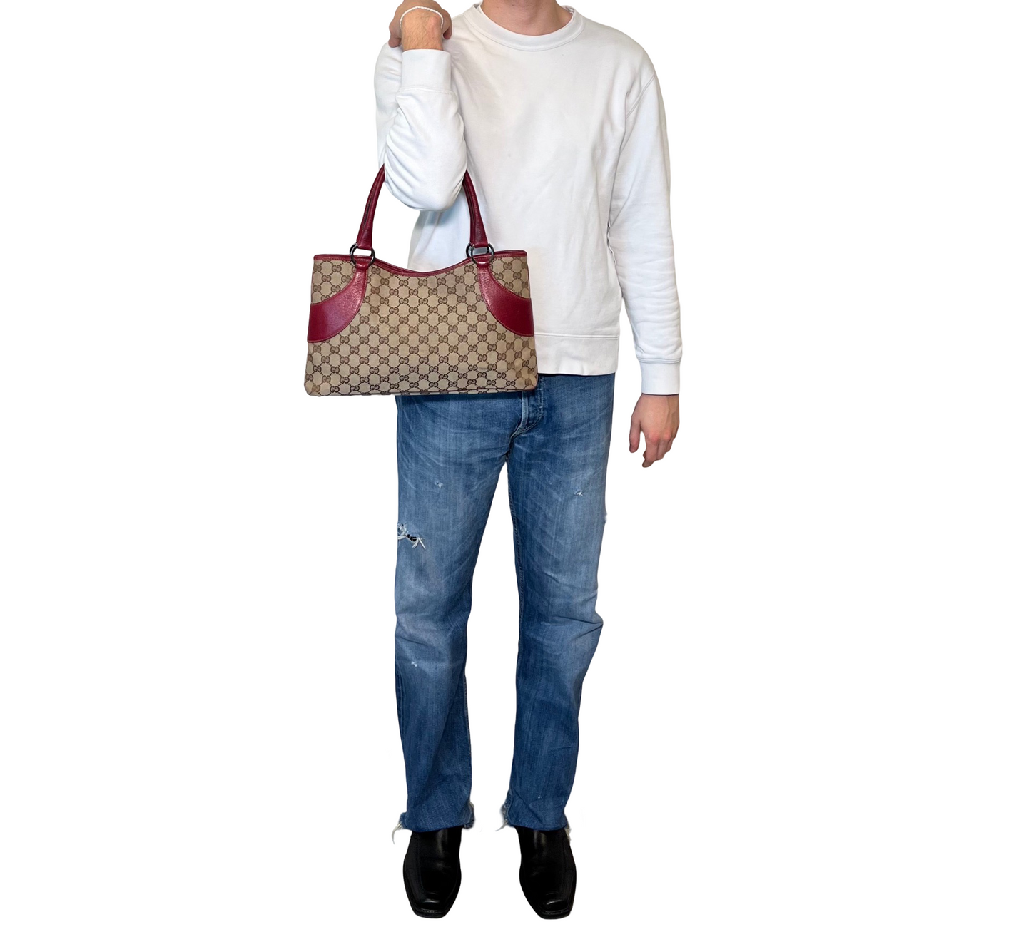 Borse Gucci canvas shoulder bag