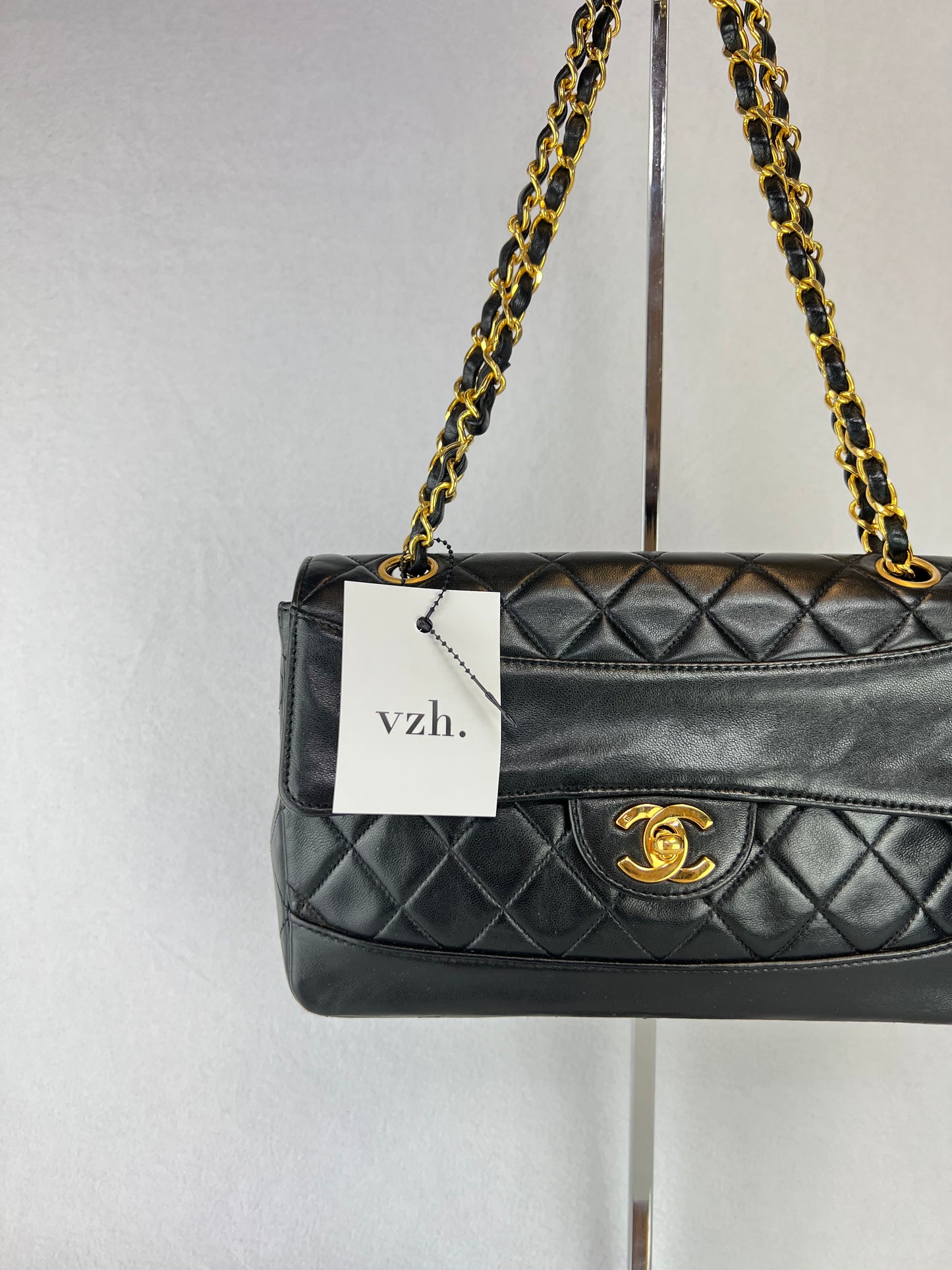 Chanel Diana Matelssé Shoulder Bag