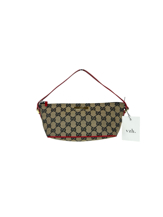 Gucci Canvas Boat Shoulder Bag