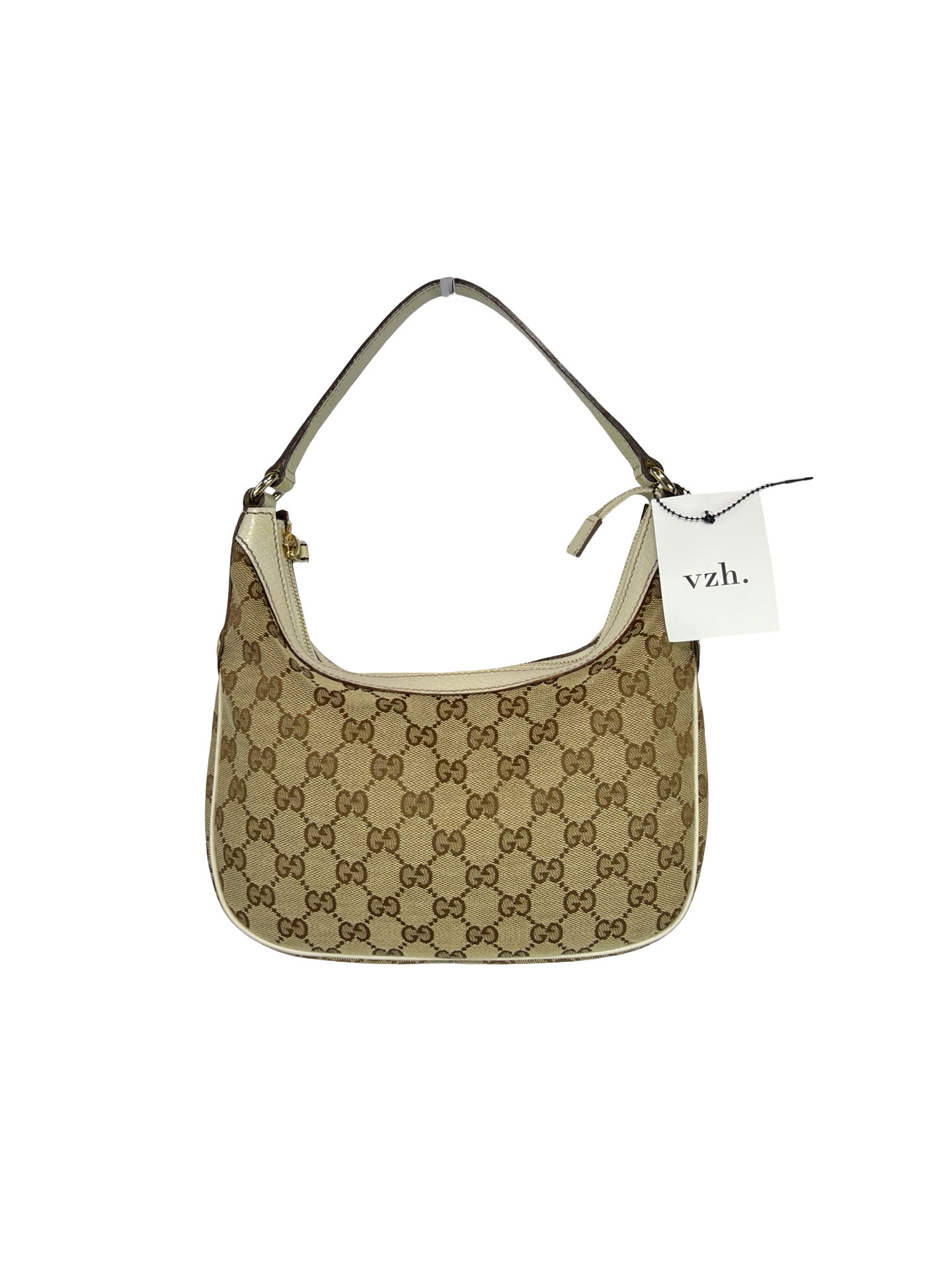 Gucci Canvas Hobo Shoulder Bag