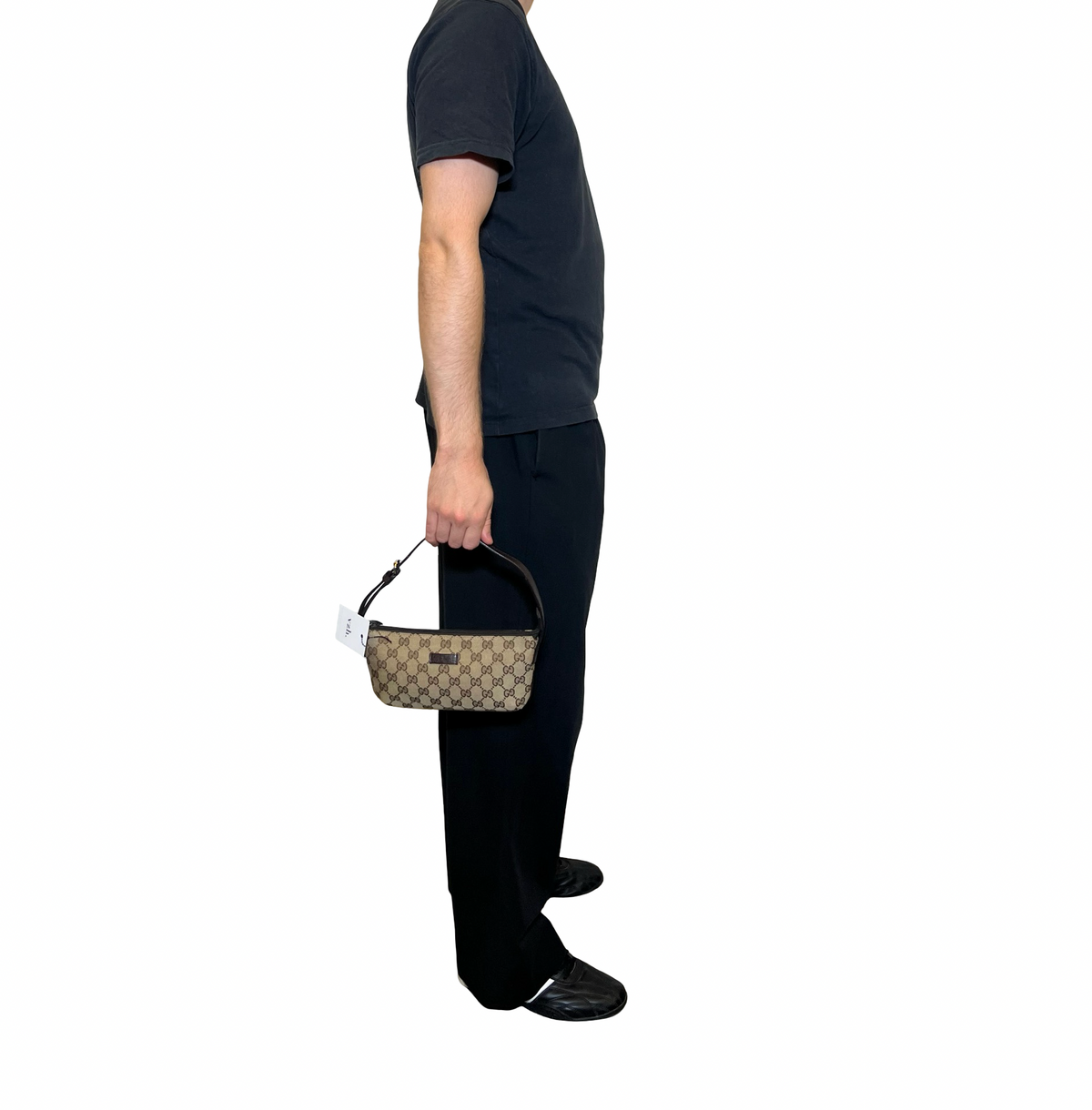 Gucci Canvas GG Pochette Shoulder Bag