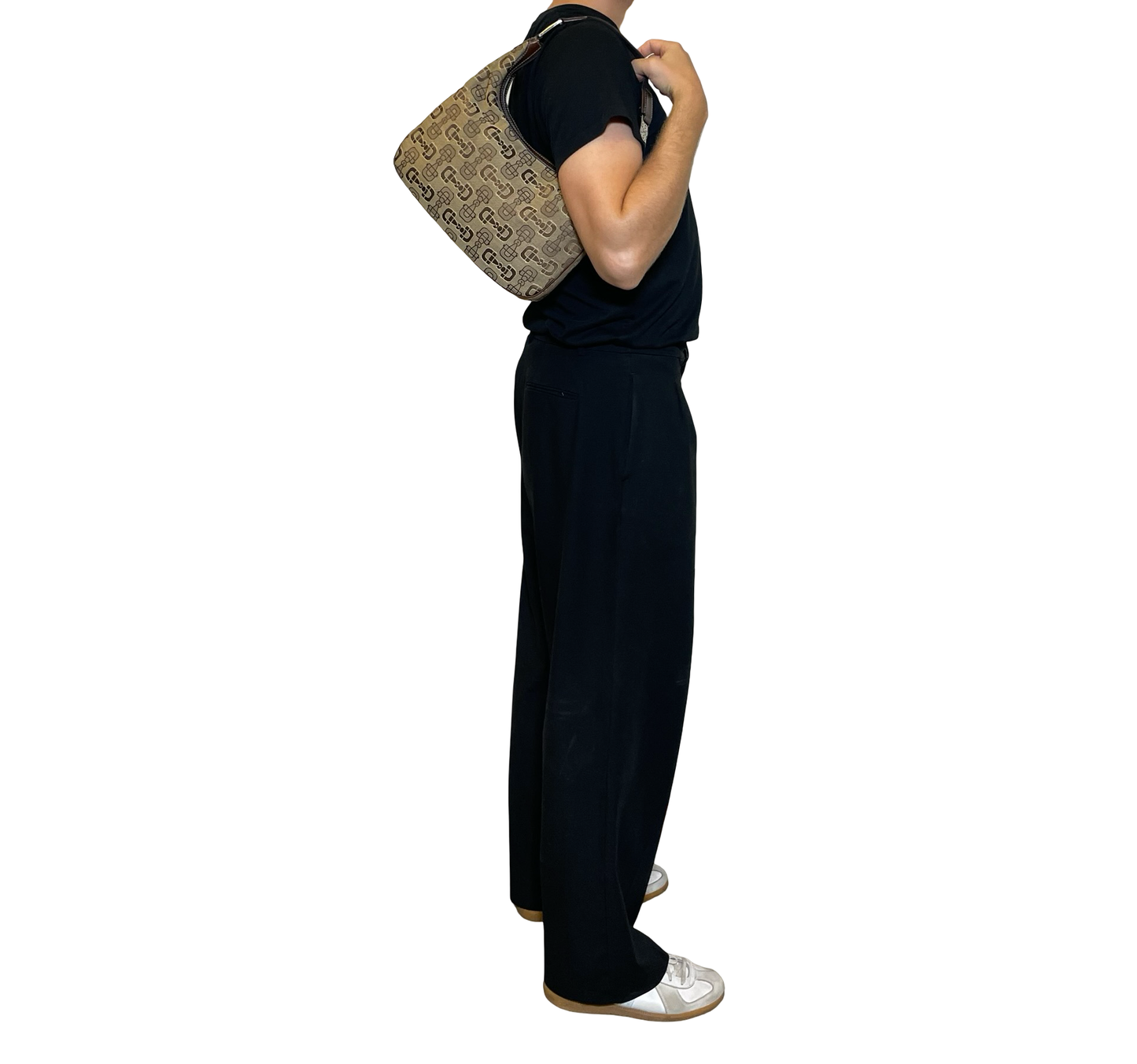 Gucci Canvas Hobo Bag