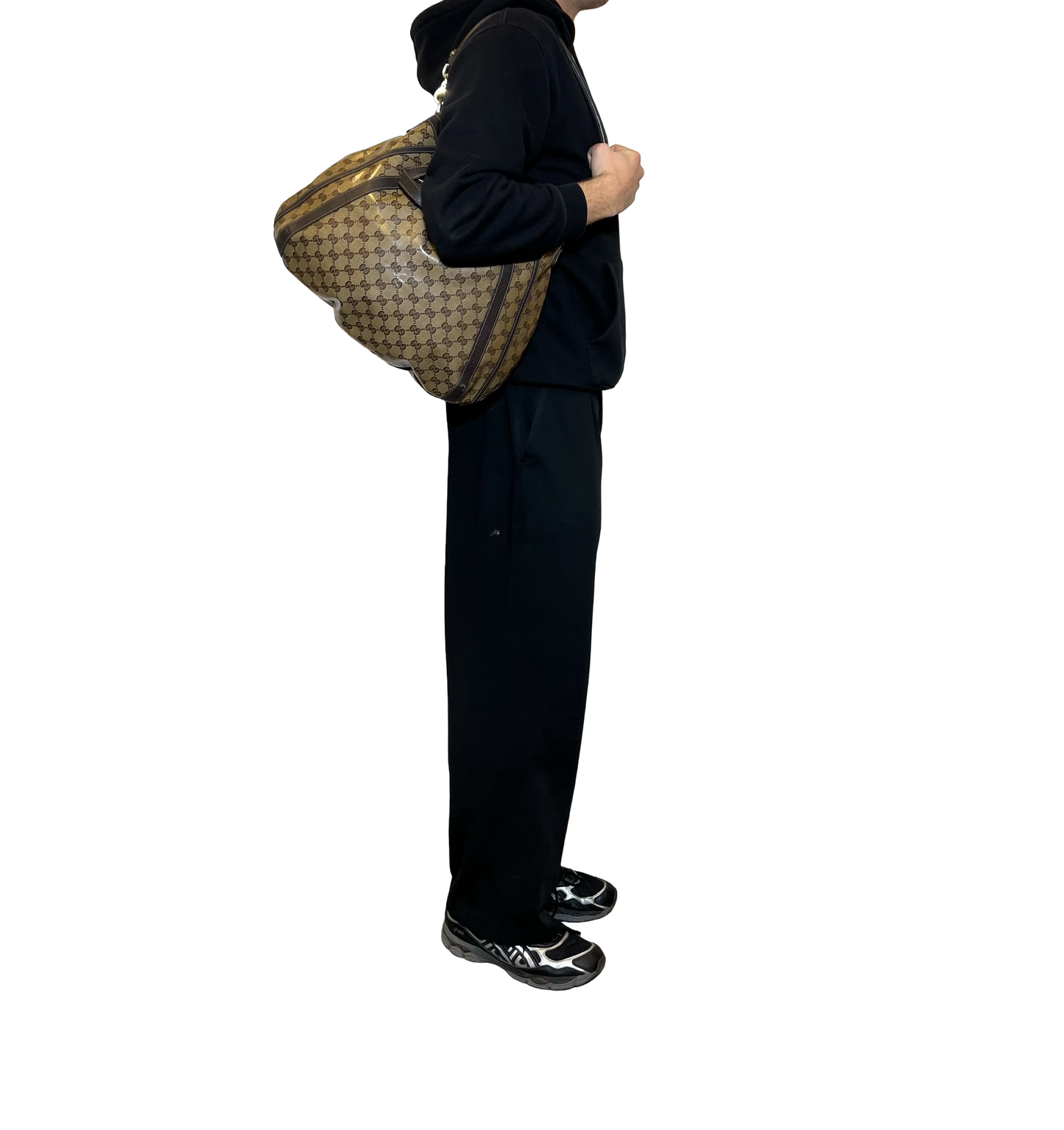 Gucci Canvas Monogram 3way Bag