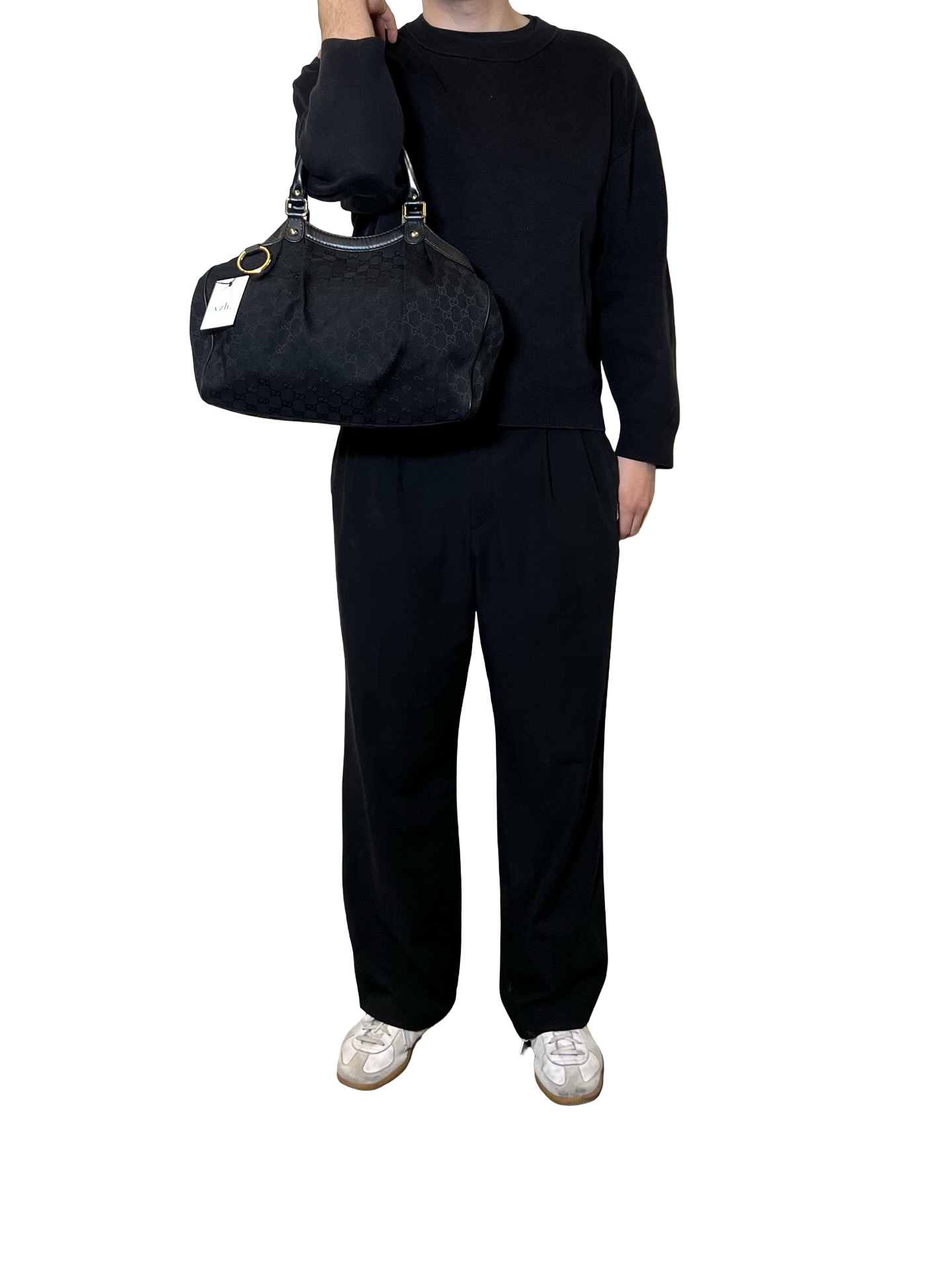 Gucci Sukey Canvas Shoulder Bag