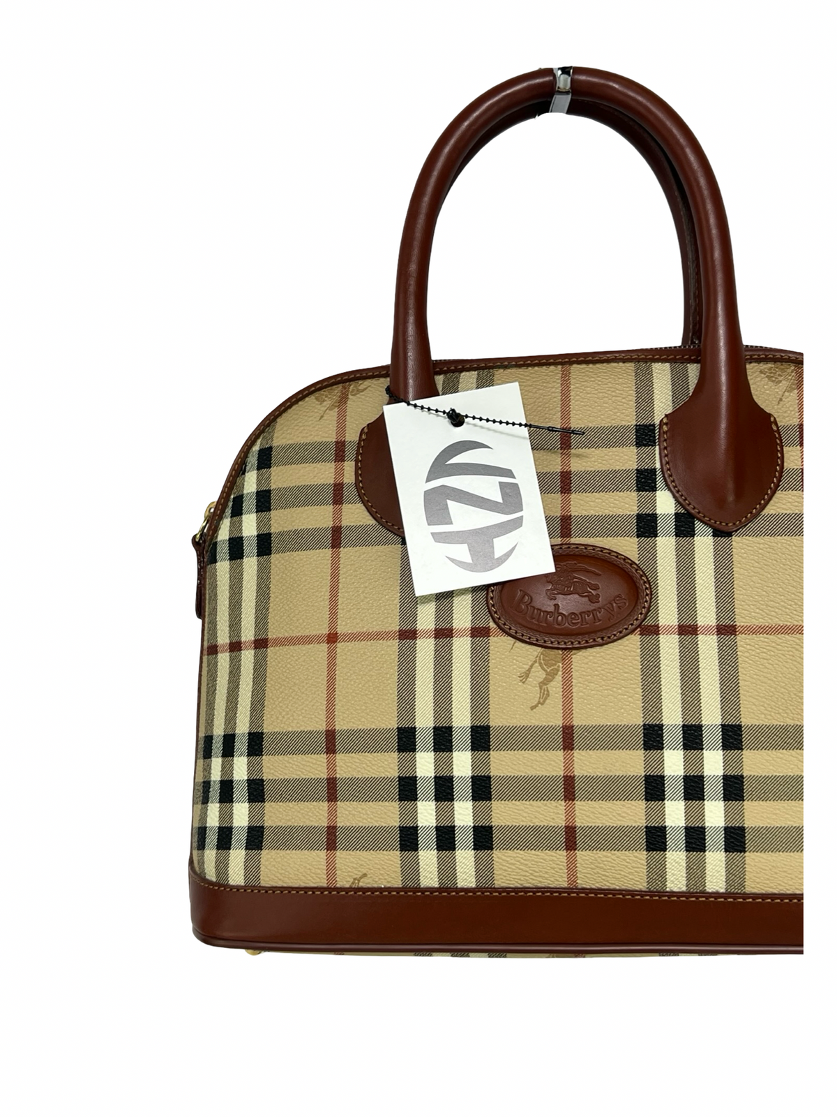 Burberry Haymarket Hand Bag