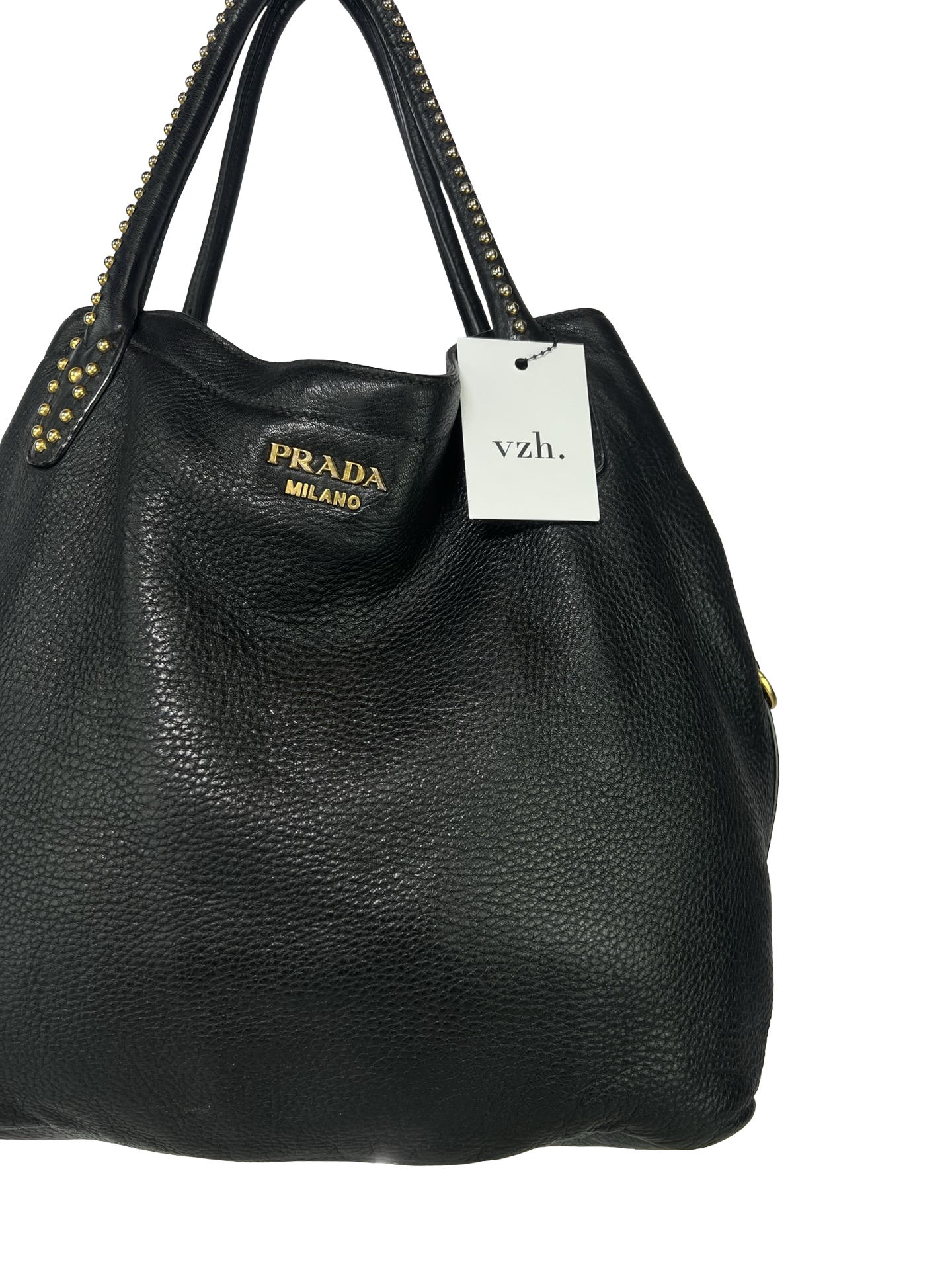 Prada Leather Tote Bag