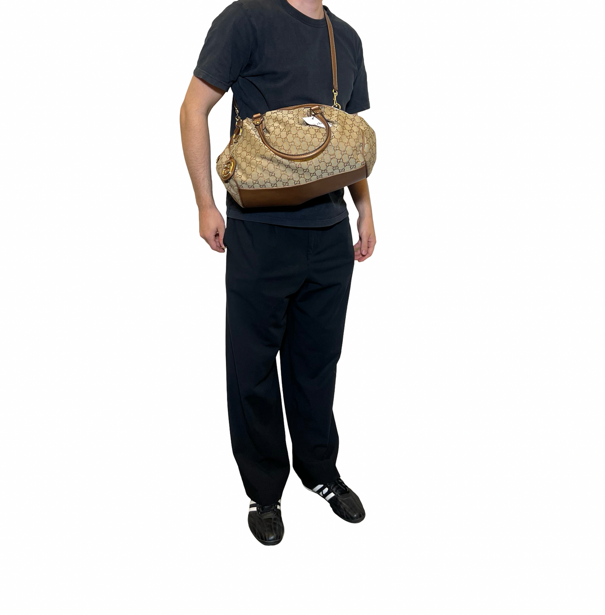 Gucci Canvas Monogram 2way Bag