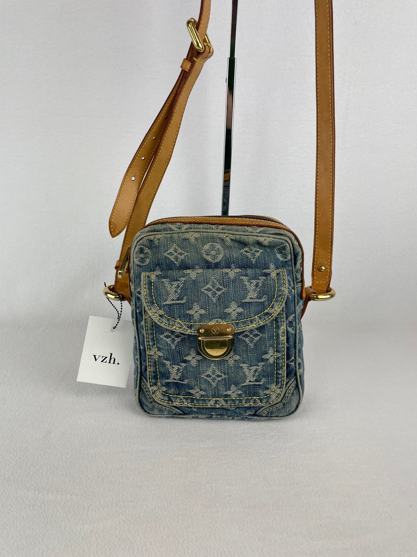 Louis Vuitton Monogram Denim Crossbody Bag