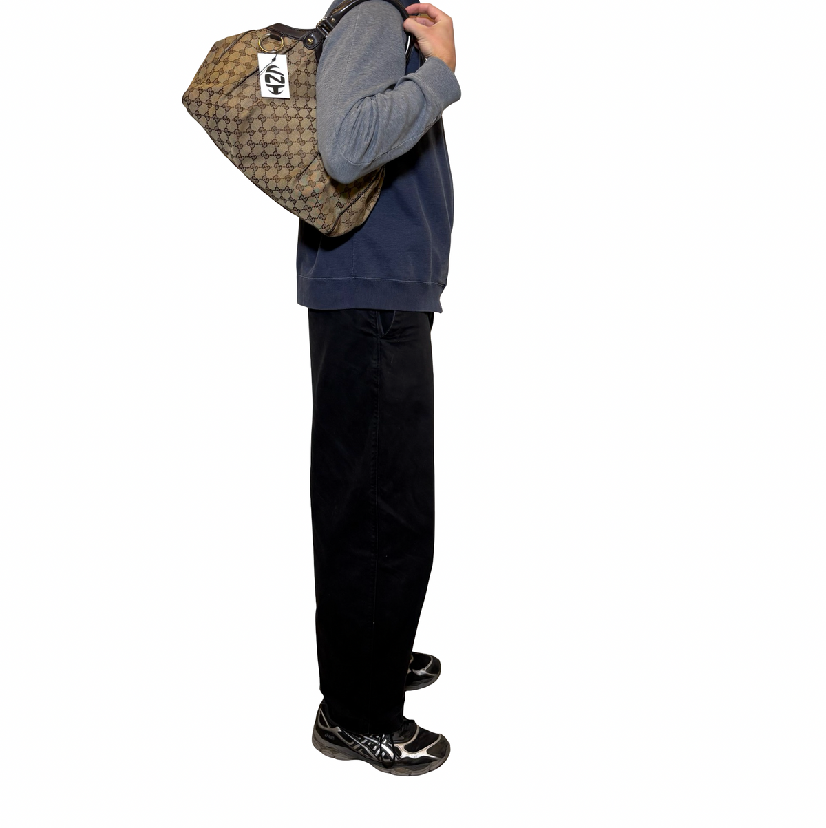 Gucci Sukey Canvas Shoulder Bag