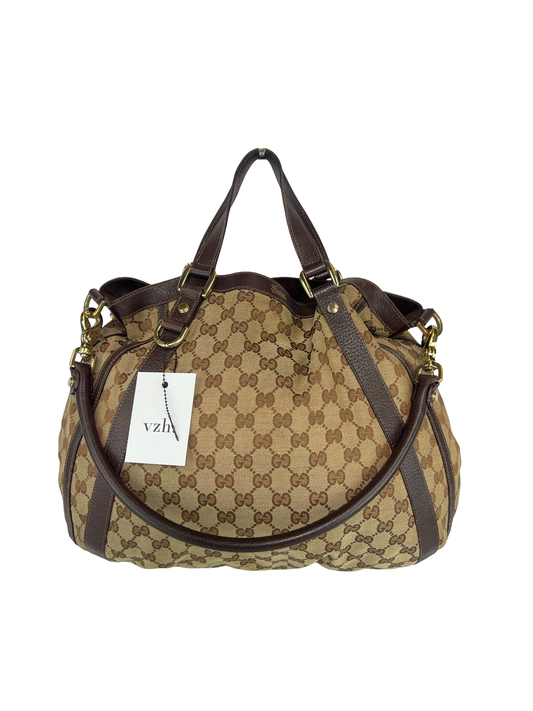 Gucci 2way Canvas Shoulder Bag