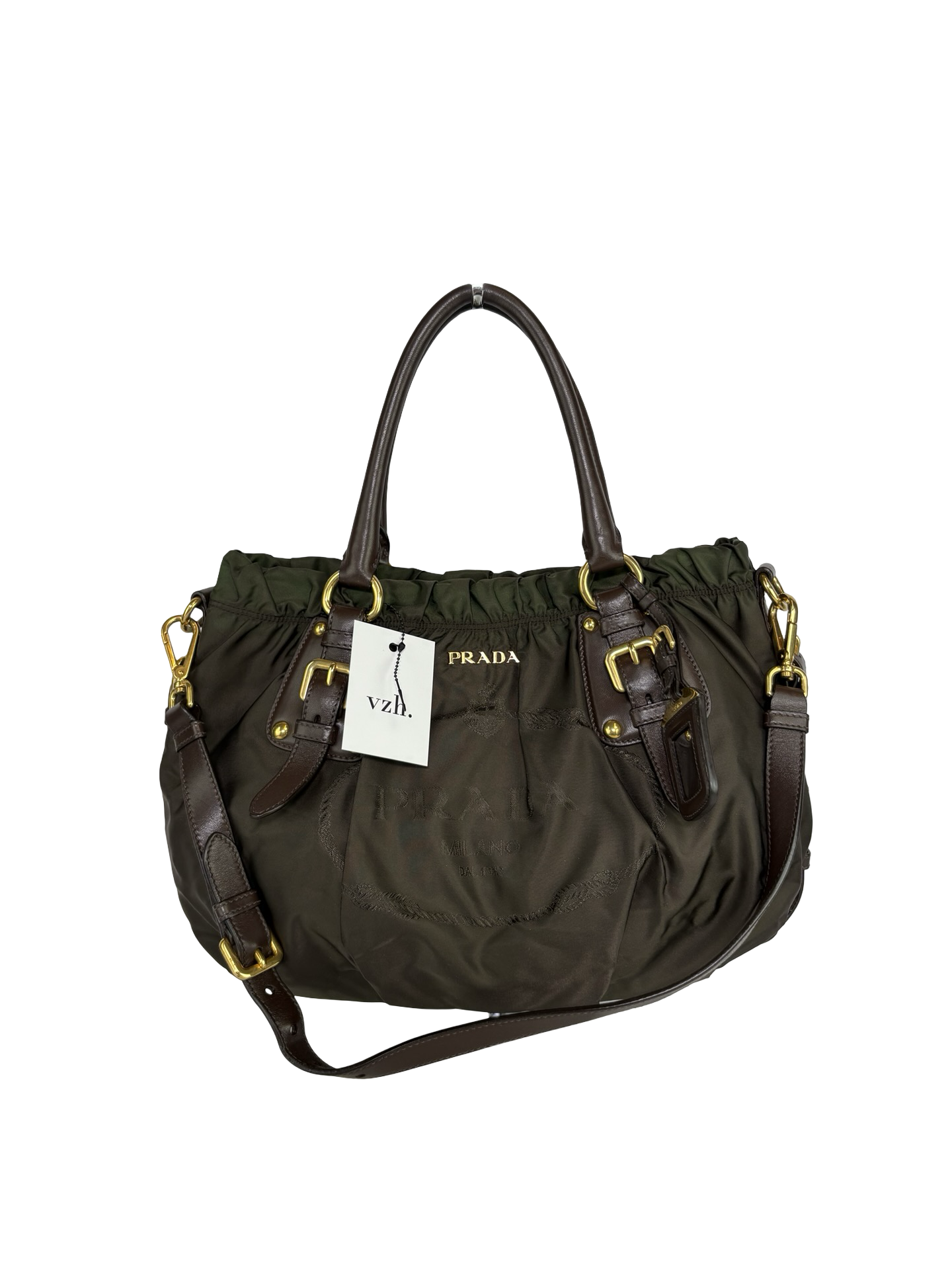 Prada Nylon 2way Crossbody Bag