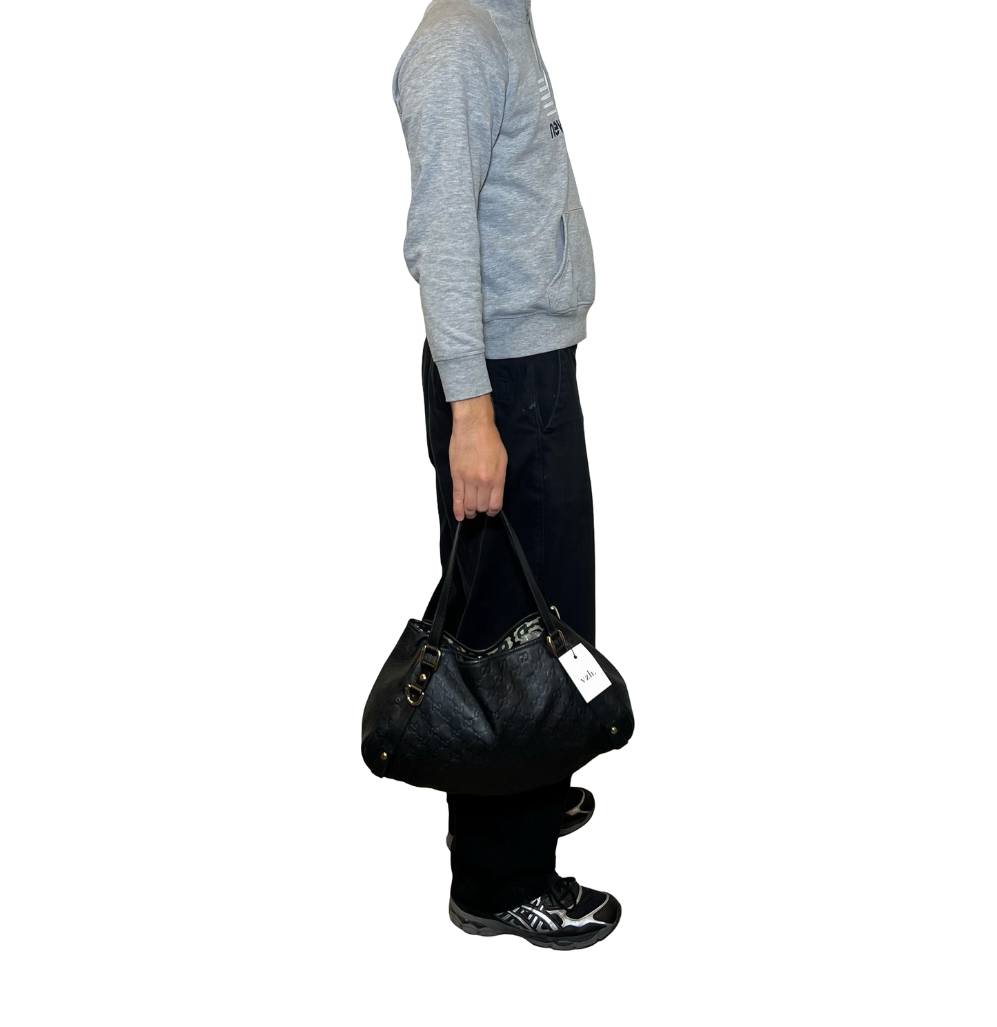 Gucci Abbey Leather Shopper