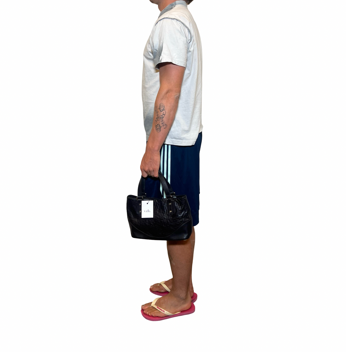 Gucci Leather Horsebit Pattern Shoulder Bag