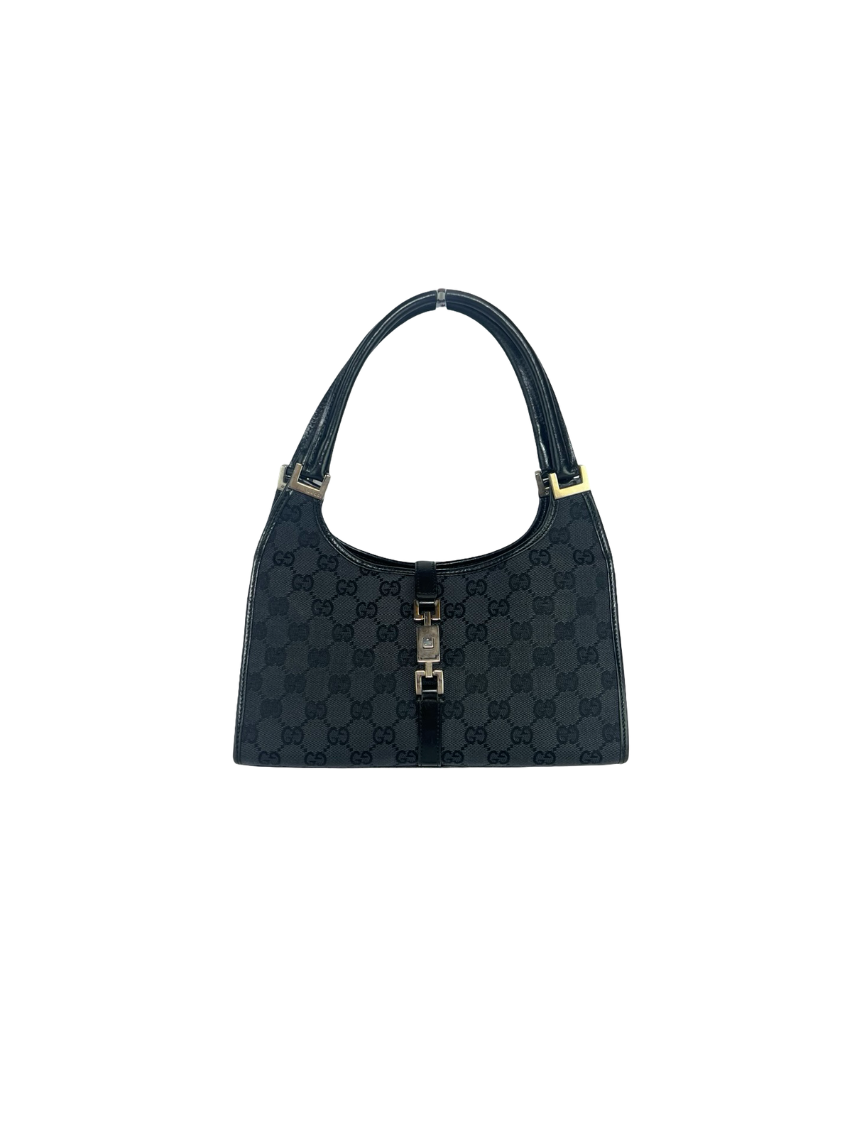 Gucci Canvas Jackie Shoulder Bag