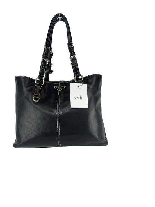 Prada Vintage Leather Shoulder Bag