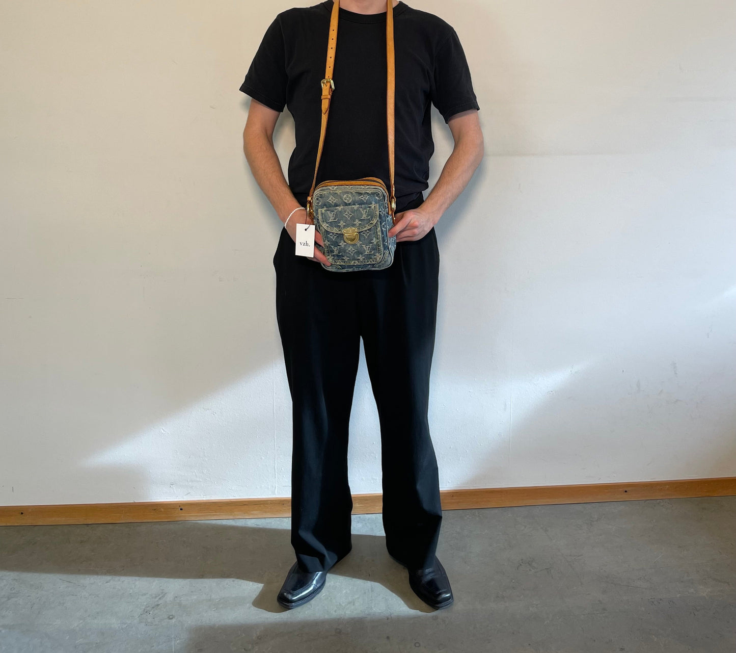 Louis Vuitton Monogram Denim Crossbody Bag