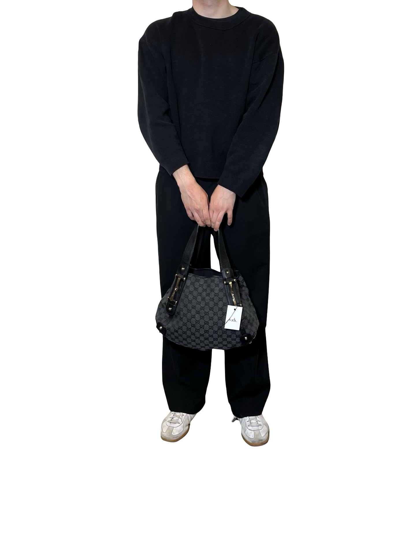 Gucci Pelham Canvas Tote Bag