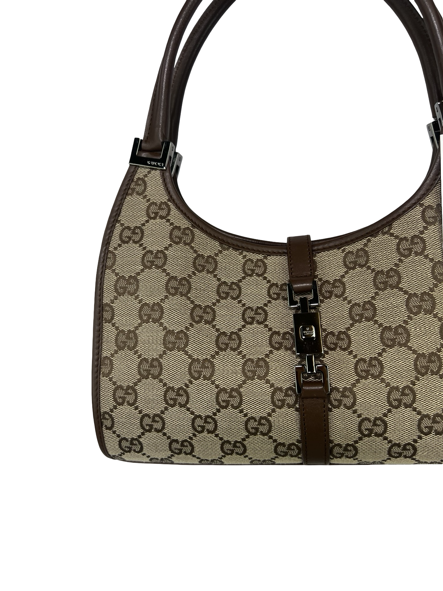 Gucci Monogram Jackie Shoulder Bag