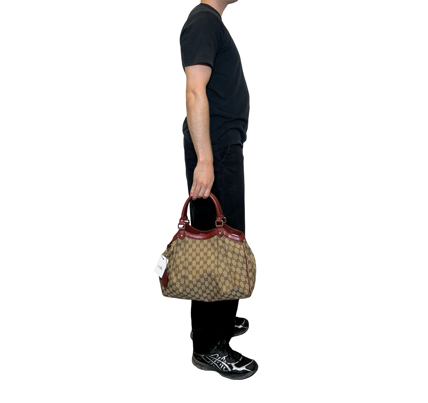 Gucci Sukey Canvas Shoulder Bag