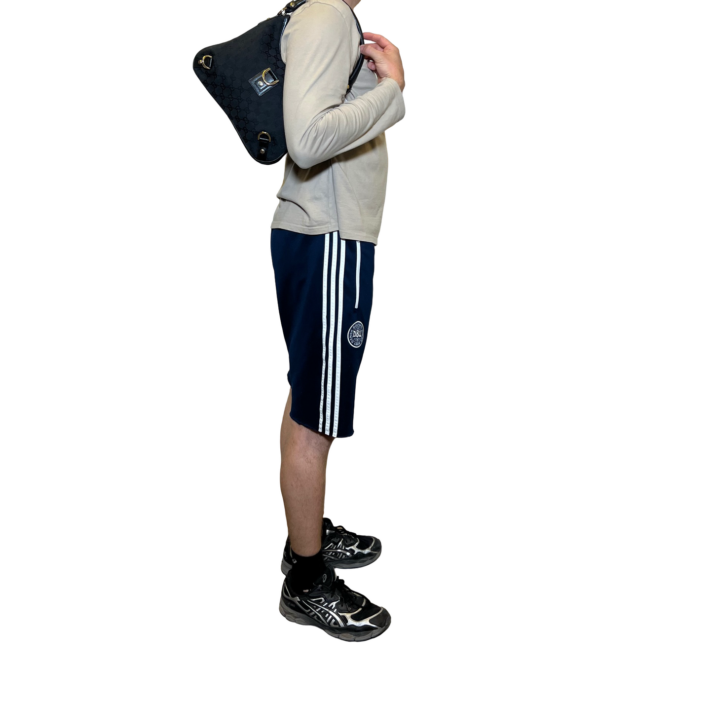 Gucci Canvas D-Ring Shoulderbag