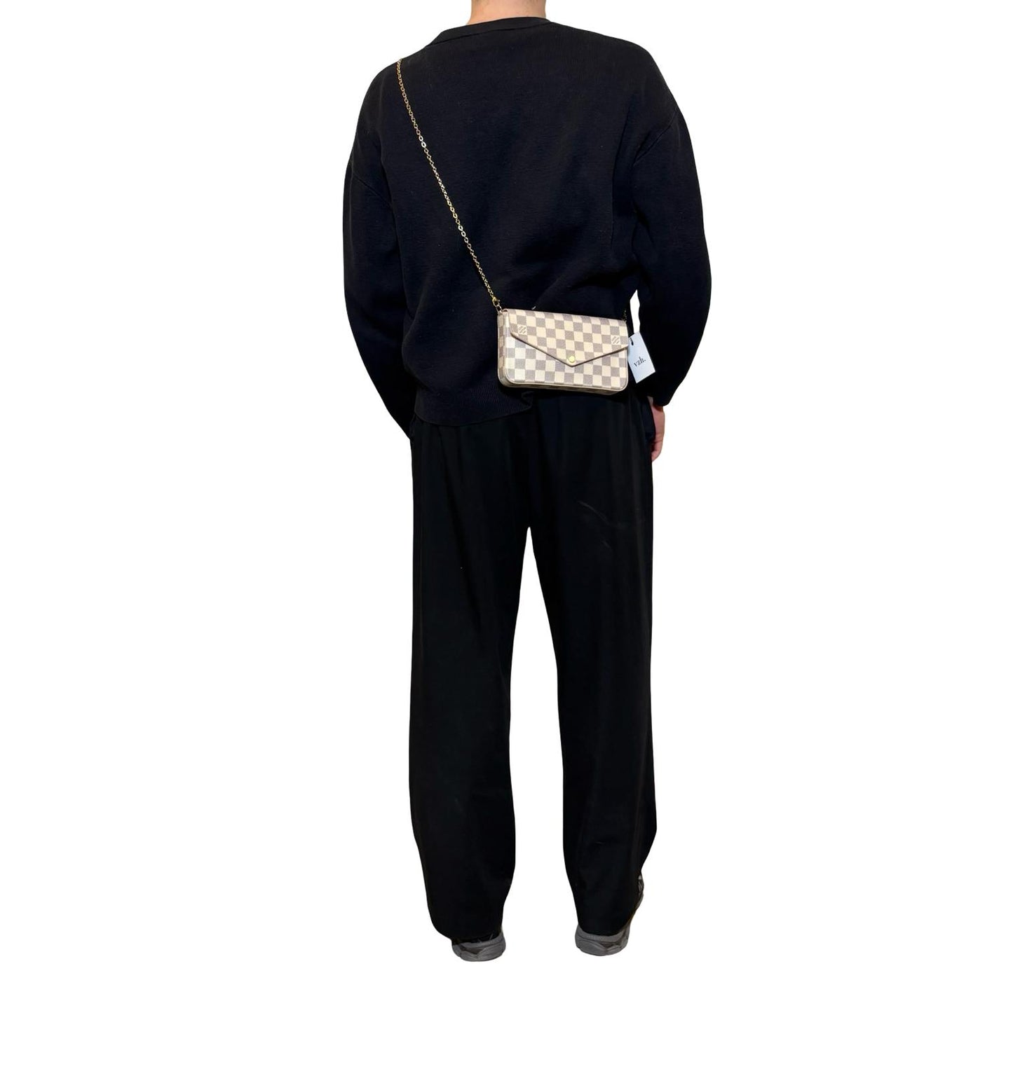 Louis Vuitton Félice Azur Pochette Crossbody Bag