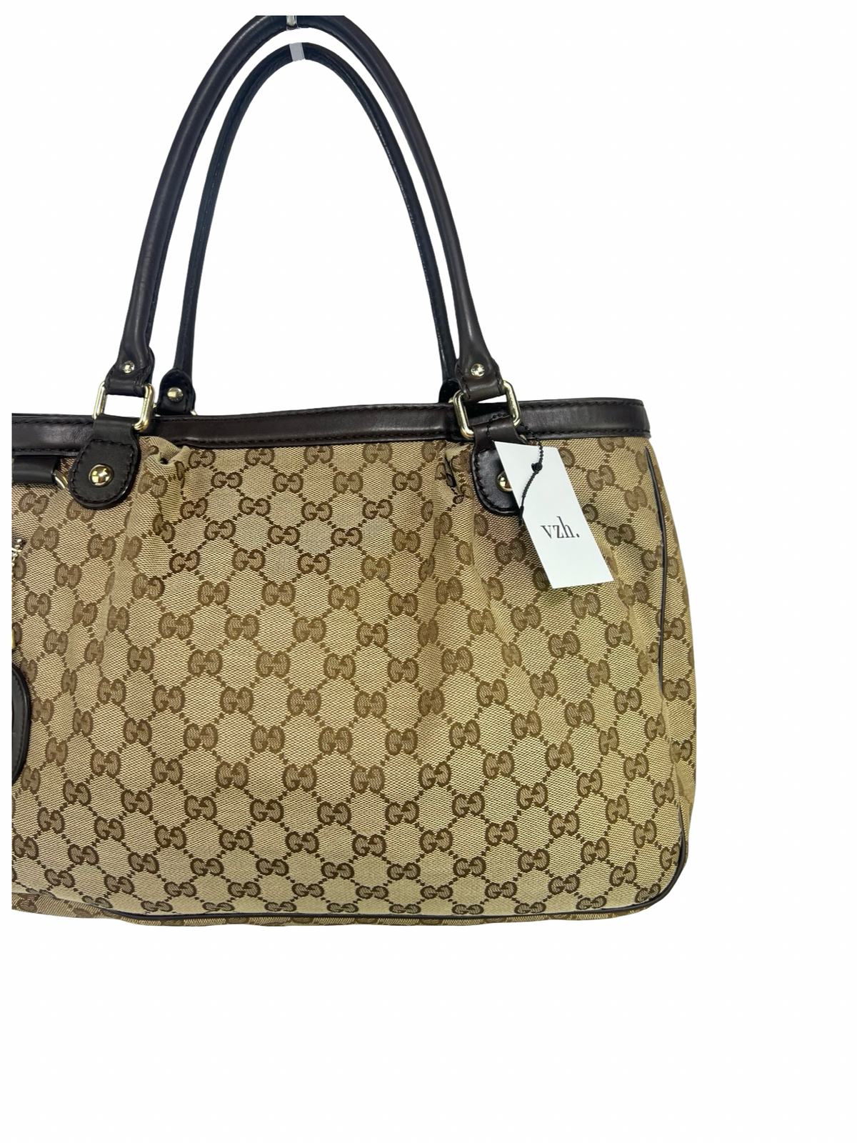 Gucci Canvas Monogram Shopper