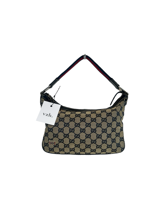 Gucci Canvas Pop Web Hobo Bag