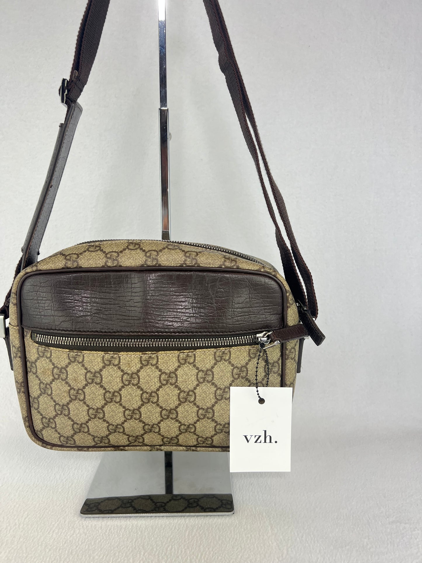 Gucci Canvas Crossbody Bag