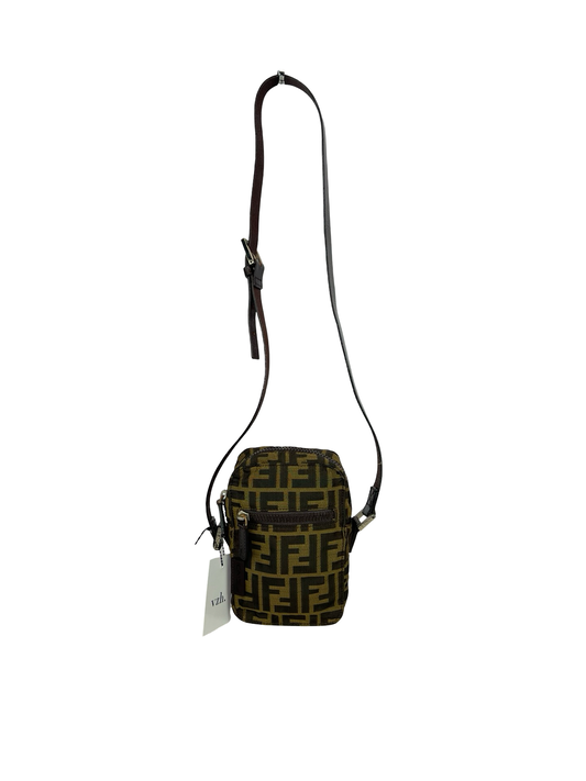 Fendi Zucca Canvas Crossbody Bag