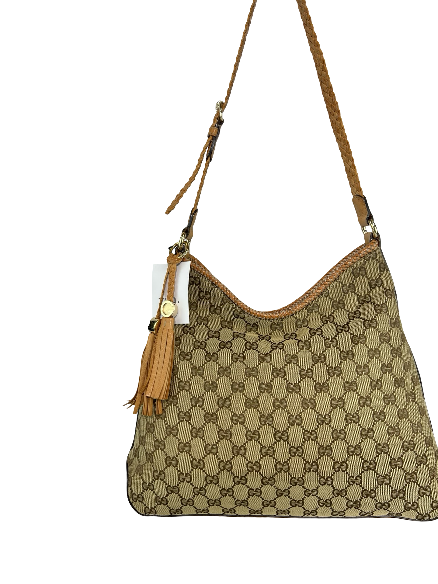 Gucci Marrakech Canvas Hobo Bag