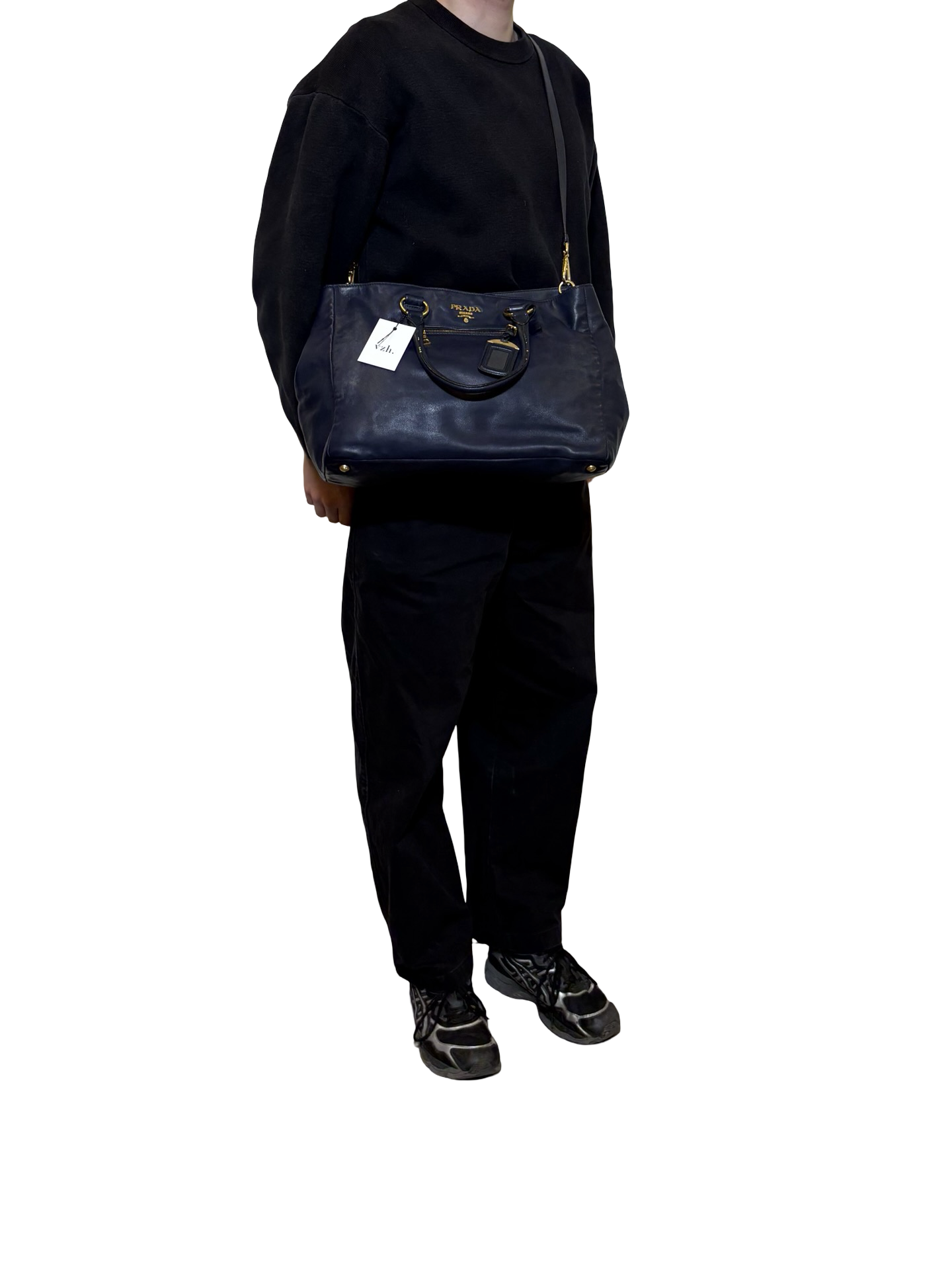 Prada Leather 2way Crossbody Bag