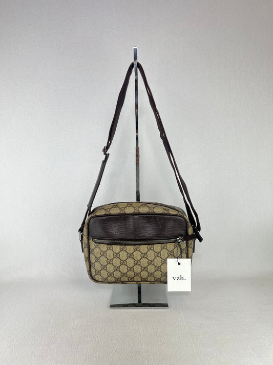 Gucci Canvas Crossbody Bag