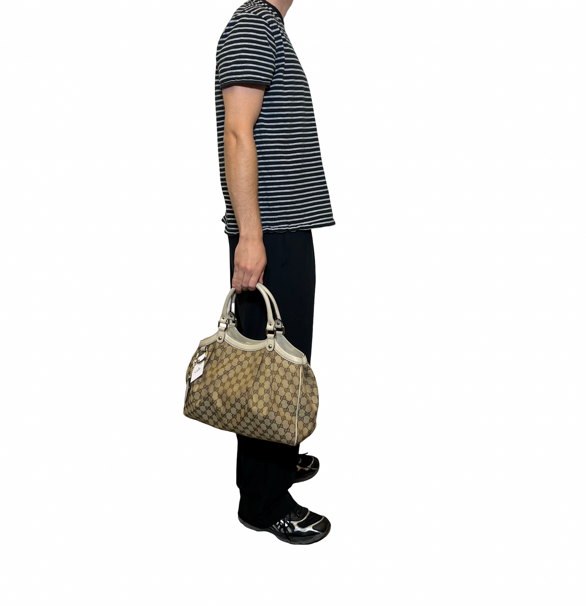 Gucci Sukey Canvas Shoulder Bag