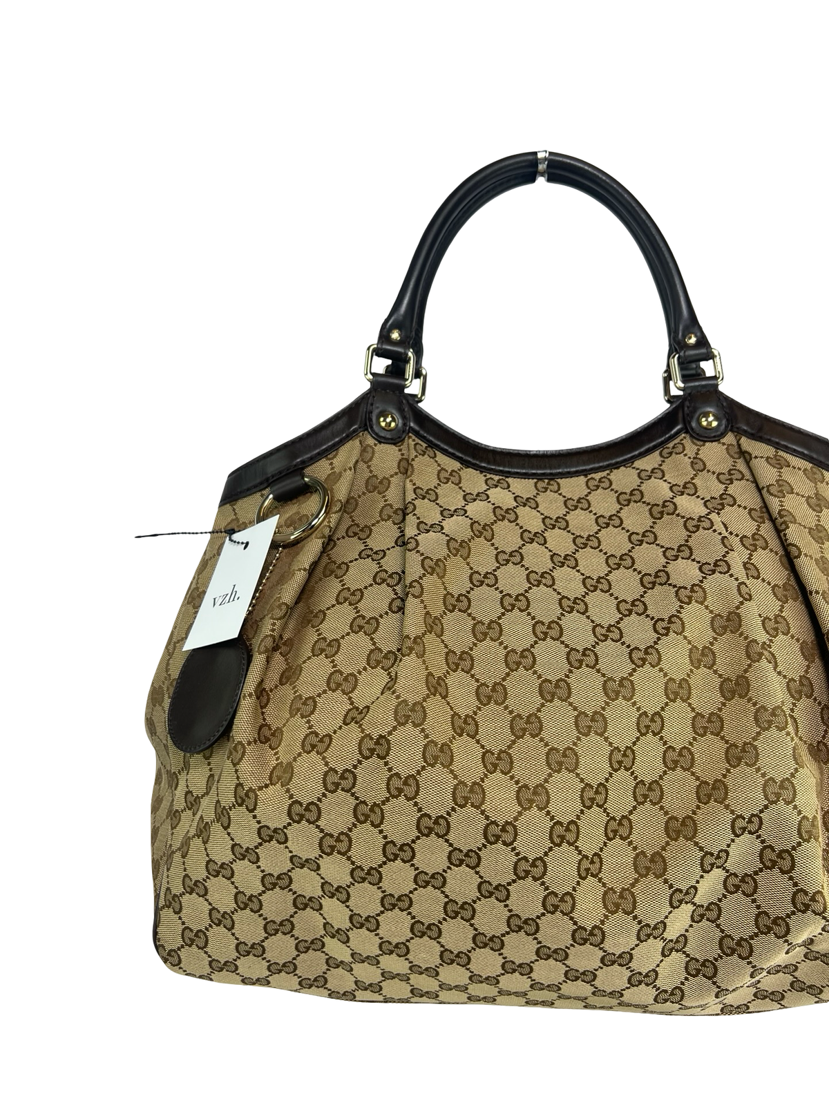 Gucci Big Sukey Canvas Shoulder Bag