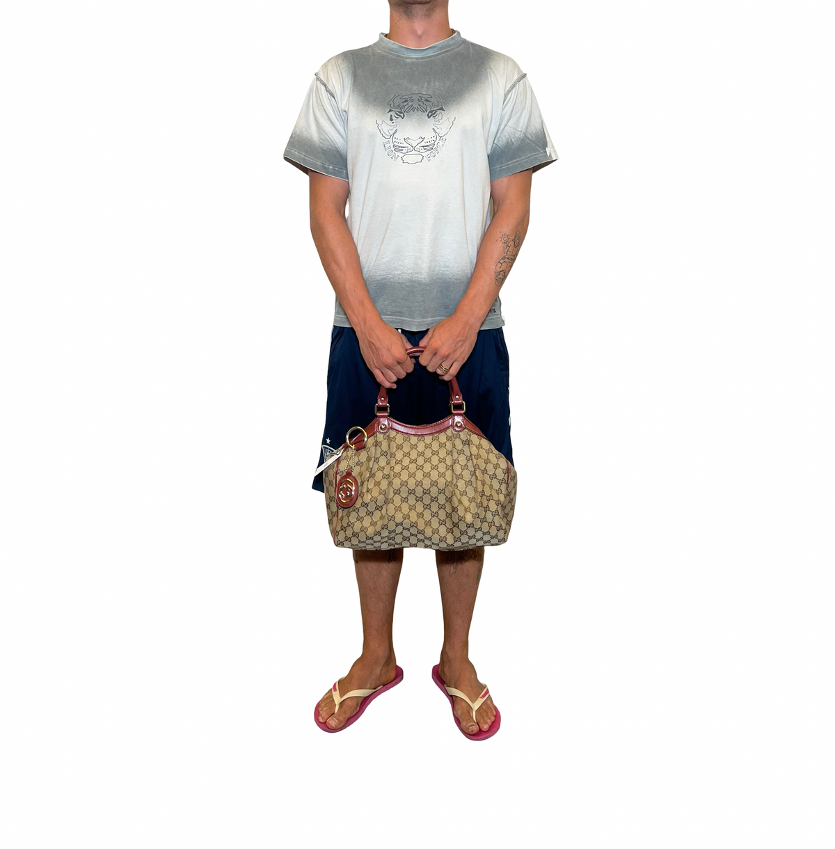 Gucci Sukey Canvas Shoulder Bag