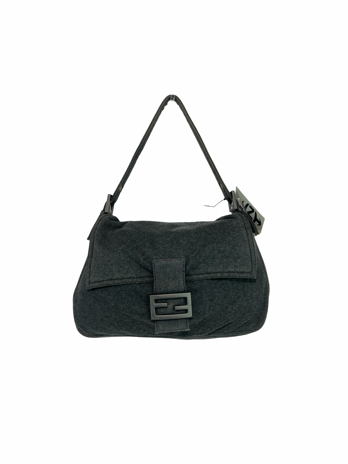 Fendi Wool Mamma Baguette Shoulder Bag