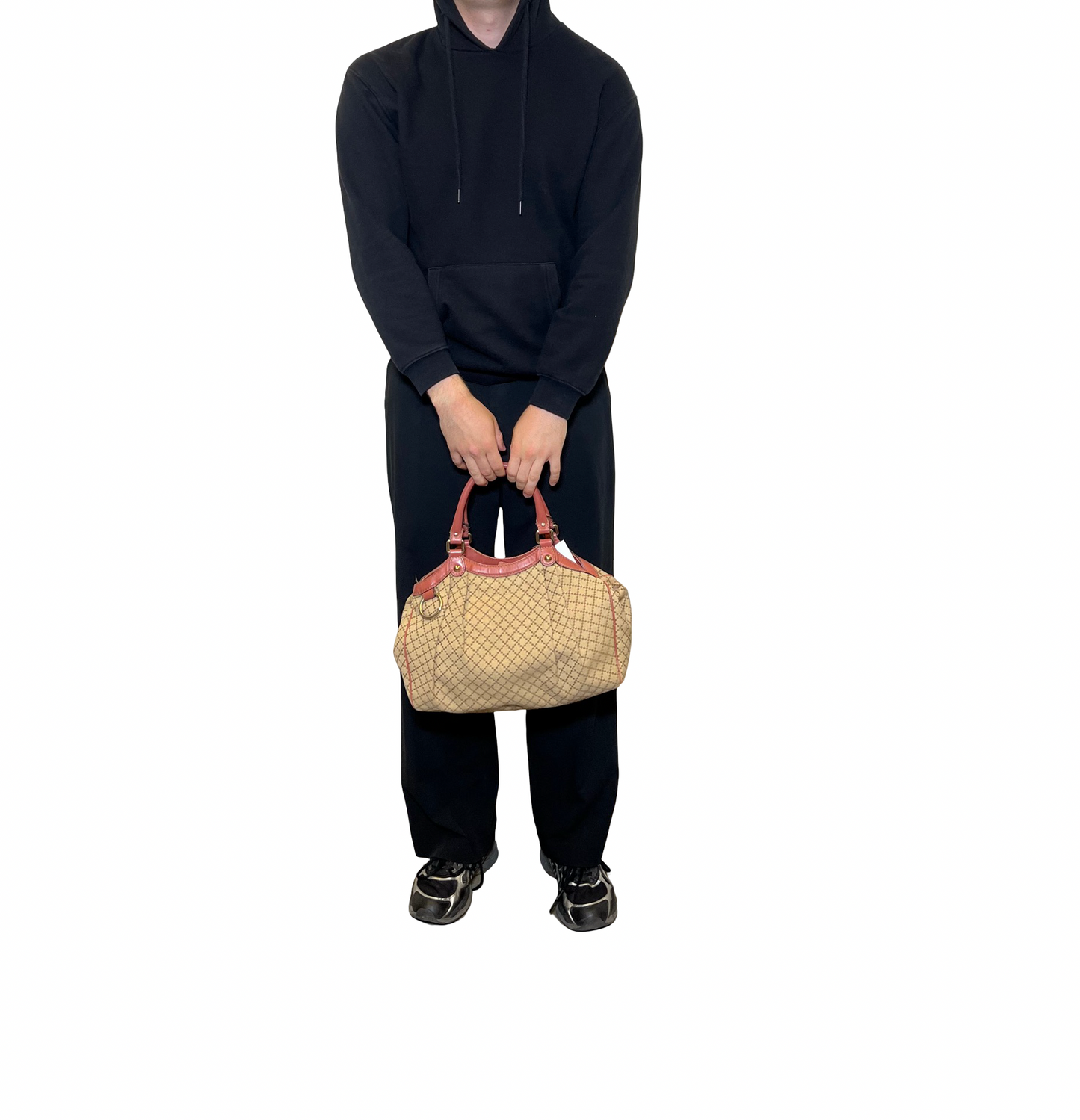 Gucci Sukey Canvas Shoulder Bag