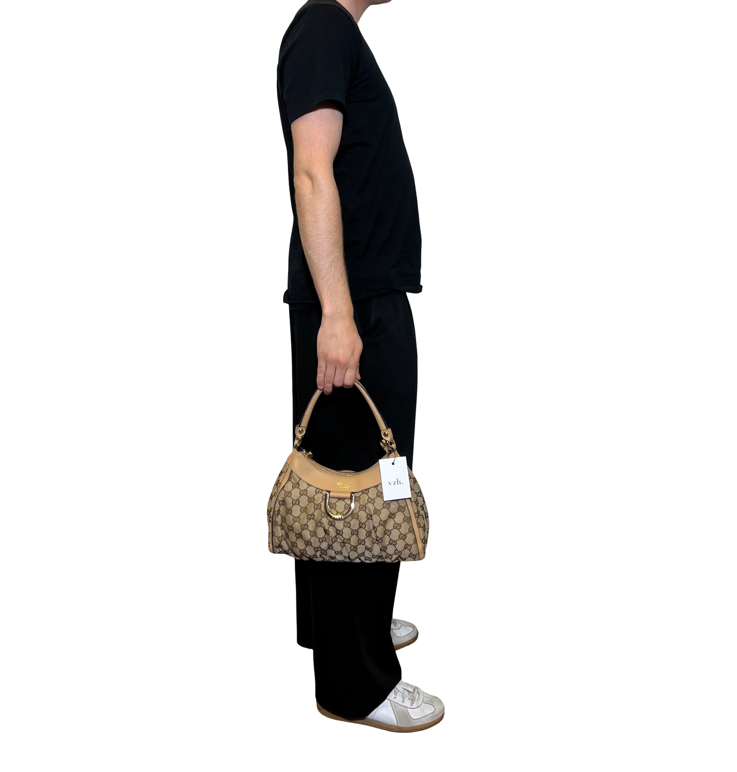 Gucci Kristall Canvas Shoulderbag