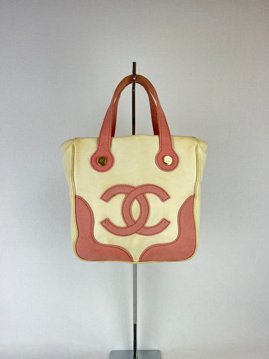 Chanel CC Canvas Totebag