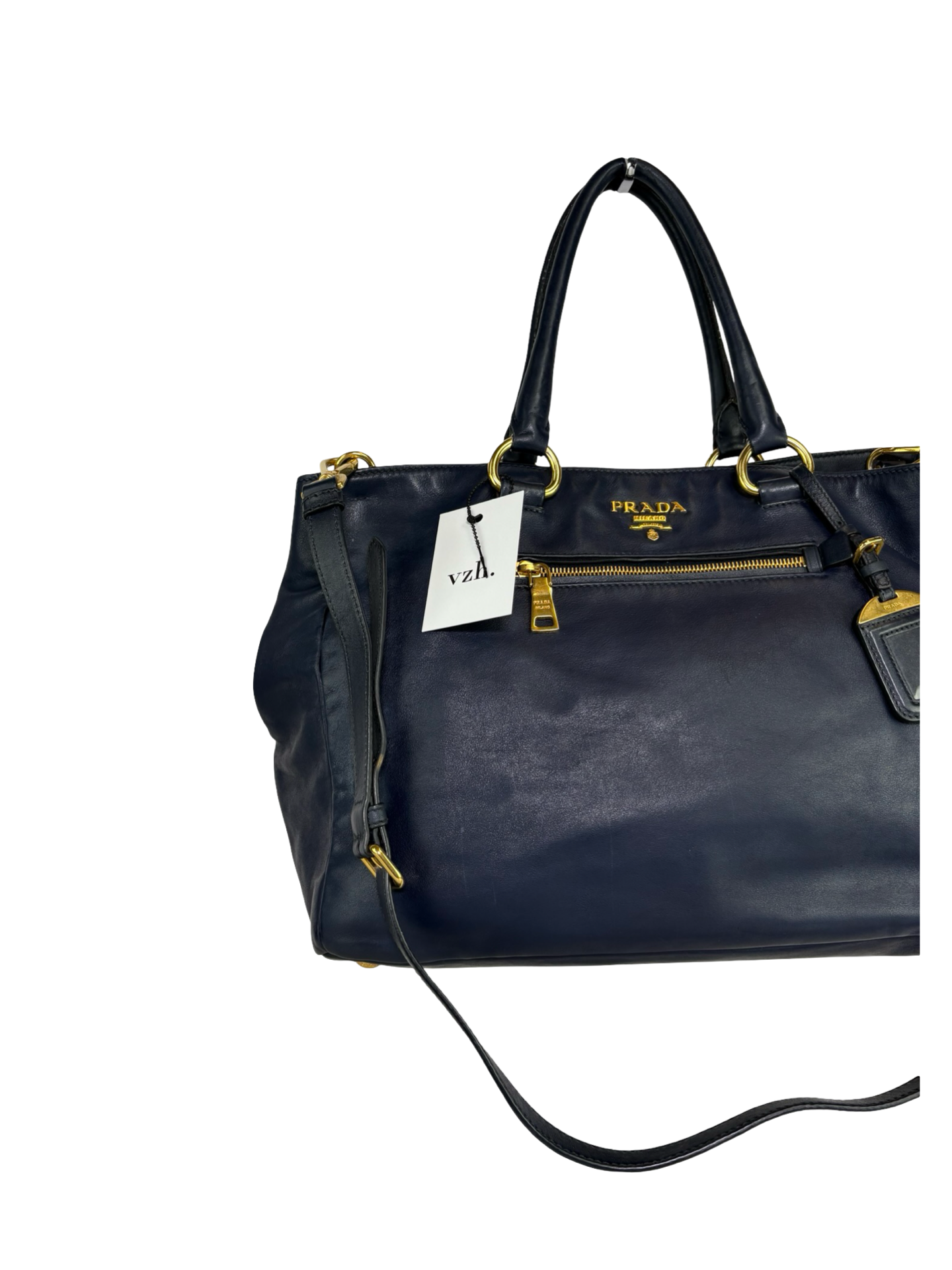 Prada Leather 2way Crossbody Bag