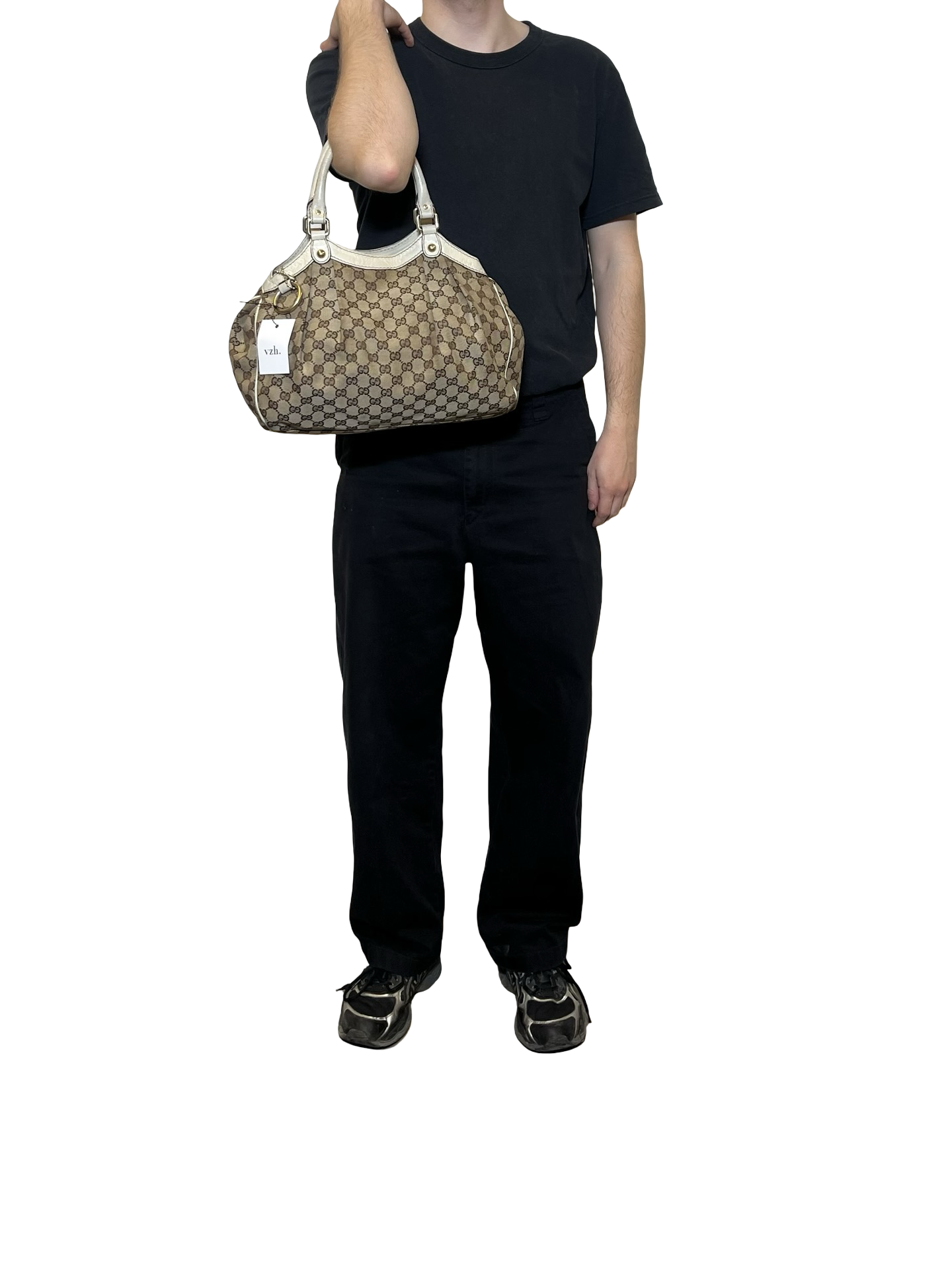 Gucci Sukey Canvas Shoulder Bag
