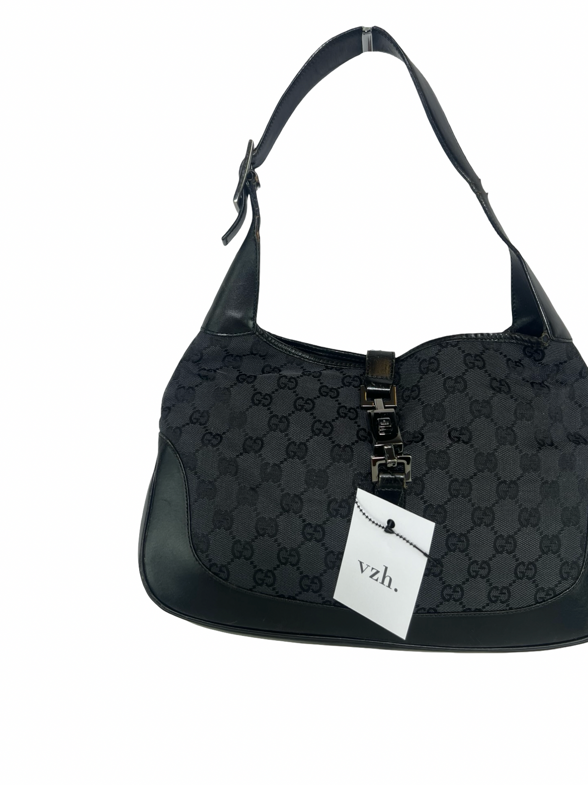 Gucci Monogram Jackie Shoulder Bag (disclaimer)