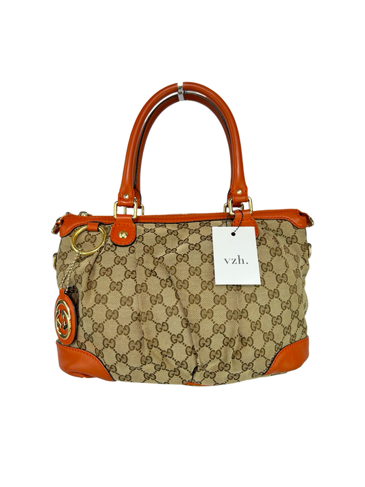 Gucci Canvas Monogram Bag