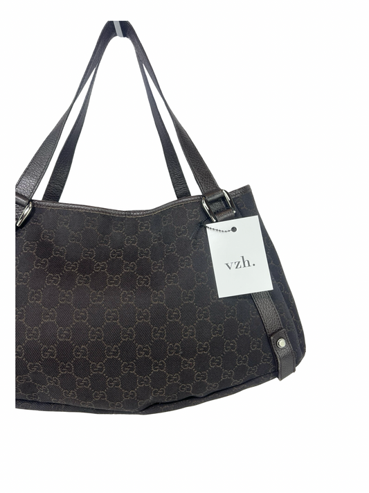 Gucci Abbey Canvas Shopper